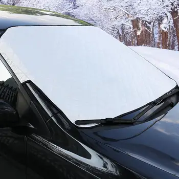 Сенника на предното стъкло на превозното средство Универсален Автомобилен козирка Блокира ултравиолетовите лъчи, сенника на предното стъкло, Защитно покритие, с Аксесоари за прозорци