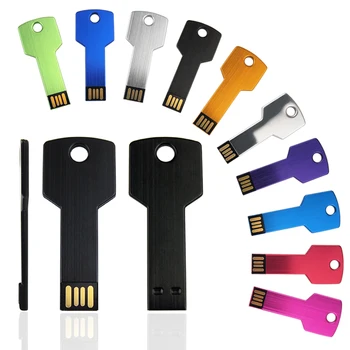 USB-флаш памет за ключове, метална кола, ултра тънък мобилен телефон, OTG, USB-флаш памет за поръчка