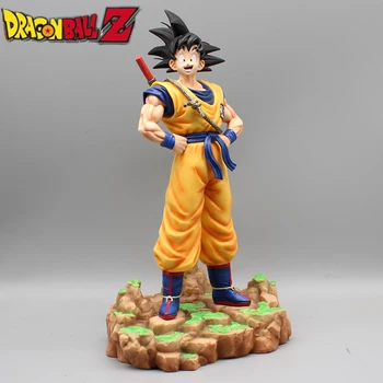 32 см Dragon Ball Z son Goku PVC Аниме Играчка Фигурка Супер Сайян Фигурка Колекция Модел Фигурка за Украса на Стаята Играчка За Подарък