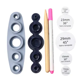 Инструмент за производство на копчета Плоски задни капаци на копчета 5 Размери 11-29 мм, Бутони с филтър покритие за ризи, пуховика, багаж, Пуловери, дънки