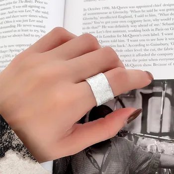 Луксозни маркови кръгли пръстени за жени с отворен пръстен на палеца, бижута в стил бохо, подарък за Свети Валентин, аксесоари