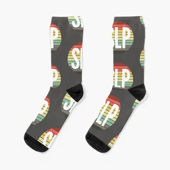 Логопед, SLP, Чорапи за логопедична терапия мъжки подарък Чорапи за мъже комплект
