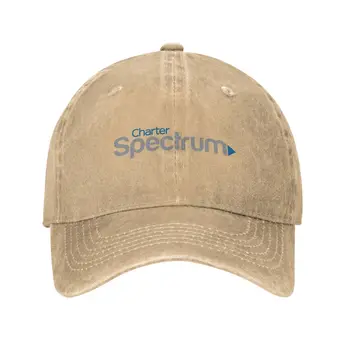 Модерен висококачествен деним, шапка с логото на Charter Spectrum, вязаная капачка, бейзболна шапка