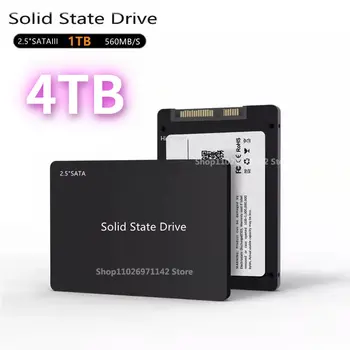 Нов Евтин твърд диск SATA 3 M. 2 Ssd Вътрешен твърд диск TLC Твърд диск SATA 4 TB/1 TB Ssd за преносими компютри и настолни твърди дискове