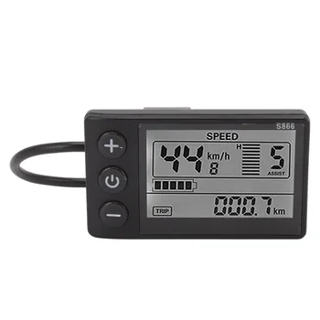 Електрически Измерител на дисплея Електрически Измерител на LCD дисплея Водоустойчива IP65 24V 36V 48V Лесен за Електрически Скутер