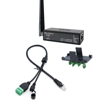 Конвертор сървърни модули на устройства със сериен порт RS485 в WiFi -EW11A-0 протокол Modbus Пренос на данни през Wi-Fi