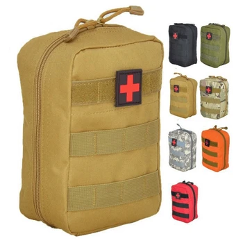 Военна тактическа чанта EDC, колан, ловна жилетка, комплект аварийни инструменти, градинска медицински комплект за оцеляване в къмпинг