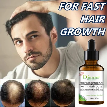 Масло за бърз растеж на косата с биотин средство за изтъняване на косата, течност за растежа на косата срещу косопад за жени и мъже
