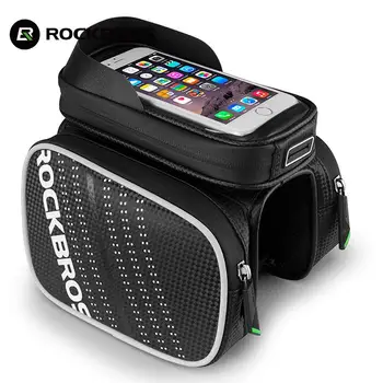 ROCKBROS, ново кормило на седлото, строителна тъчпад чанта, тръба за телефон, автомобилна предпоставка чанта ZH009-62