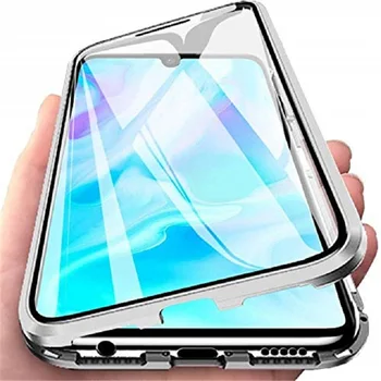 Двупосочен Стъкло Метален Магнитен Калъф За Xiaomi Redmi Note12 11 11S 11T 10 9 9S Poco M3 X3 NFC Xiaomi 12 11Pro 12T 11T Pro