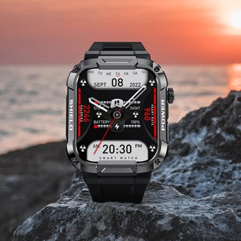 2023 MK66 Трехпроницаемые смарт часовници 1,85 с Висока разделителна способност с по-голям екран, Bluetooth-предизвикателство, улични многофункционален часовник
