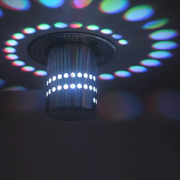 Стенен Светлина на Светлините-Осветление Led Лампа-сутиени 3 W RGB с Дистанционно управление, Промяна на Цвета на Пиколото Лампа За Парти KTV Bar Home Decoration