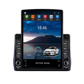 За Tesla Стил 2 Din Android 12 Автомобилен Радиоприемник За TOYOTA WISH 2009-2035 Мултимедиен Плейър GPS Стерео Carplay DSP RDS Камера