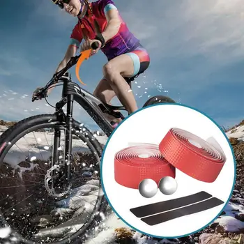1 Комплект Мека Текстура, лесна Защитна обвивка за каране на велосипед дръжки с челните свещи, Комплект Опаковки за каране на велосипед, дръжки, Аксесоари за велосипед