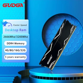 DDR4 4 GB 8 GB 16 GB 32 GB Memoria Ram 2666 Mhz, 3200 Mhz Памет Тенис на Радиатора Оперативна Памет Ddr4 288pin Dimm с Алуминиев Радиатор