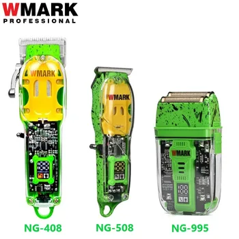 WMARK NG-408 NG-508 NG-995 Професионален Комплект За Подстригване на Коса, Самобръсначка, Мъжки Машина За Подстригване, Мъжки Машинка за подстригване, Финишная Машина