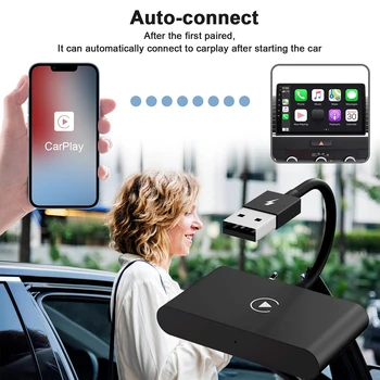 Авто Навигация USB адаптер WIFI 2,4 Ghz И 5 Ghz Безжична Bluetooth приемник-съвместим 5,0 с Ниска консумация на енергия за IOS /Andriod