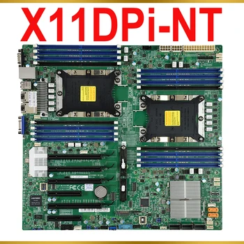 За Двупосочен сървърна дънна платка Supermicro C622 LGA3647 DDR4 с Двоен 10-Гигабитным Електрически Пристанище X11DPi-NT