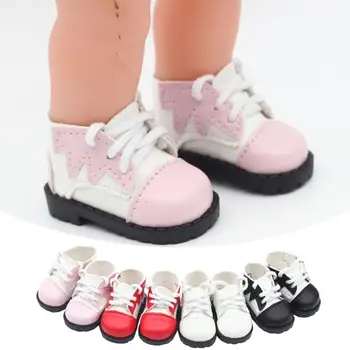 Високо Имитированная стоп-моушън обувки Високо имитированная стоп-моушън обувки с дължина 20 см, за да е подходяща по цвят, мека мини-обувки фина работа за кукли-играчки