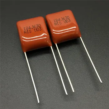 10 бр./100 бр. Японски кондензатор NISSEI CBB MMX 630V 184 J 630V184J 5% 0,18 icf Стъпка 180nF = 10 мм Металлизированный кондензатор от полиестерен филм