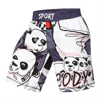 Cody Lundin Лиофилизирани Мъжки Боксови шорти ВМА с 3D Принтом По поръчка с Логото на Спортни Дрехи, Мъжки къси Панталони BJJ за Мъжки Фитнес Муай Тай