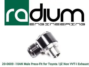 Radium 20-0609 -10AN, Мъжки съобщение за кацане, за Toyota 1JZ Без отработени газове VVT-i
