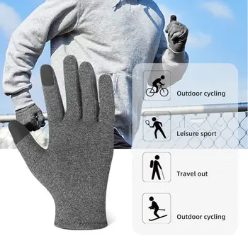 Болка, Спорт, Фитнес, Топли, Магнитни Компресия ръкавици, Велосипедни Ръкавици, ръкавици от артрит, ръкавици със сензорен екран, Прижимные ръкавици