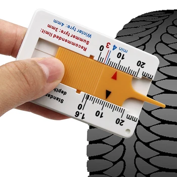 Инструмент за измерване Консумативи Показател 0-20 мм Металообработване Автоматично Отчитане на дълбочината на Автомобилни гуми Глубиномер Страница Мотоциклет