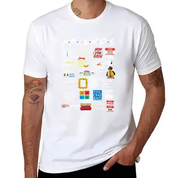 Тениска с цитати приятели, забавна тениска на поръчка, тениска с домашен любимец принтом за момчета, тениски големи размери, мъжки ризи с къс ръкав