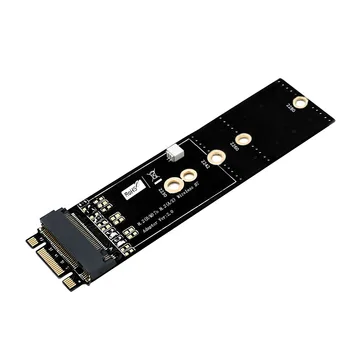 Адаптер NGFF (M. 2) от ключа A до ключ B + M/M за комбинирана карта Intel 7265/8260/8265//9060 Wi-Fi и Bluetooth (тип 2230/ ключ A + E)