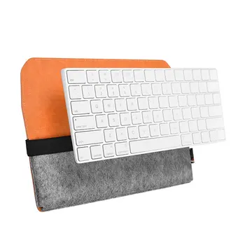 Защитен калъф за съхранение, чанта-миди за Apple Magic Trackpad, калъф от изкуствена кожа, мек калъф-клавиатура за Apple Magic Trackpad