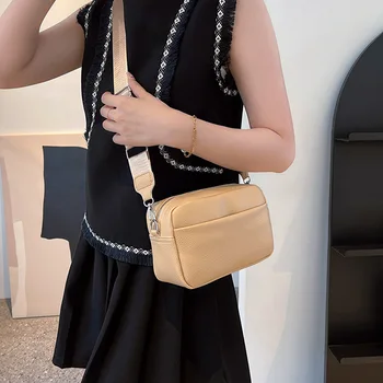 Тенденция Женствена чанта през рамо с голям капацитет, Дамски модни чанти-месинджър за крайградски пътувания, Ежедневни чанти-тоут, Женствена чанта Bolsos 2023