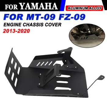 За YAMAHA MT MT09 09 2013 - 2019 2020 MT-09 FZ09 FZ 09 Аксесоари за мотоциклети Защита на капака на двигателя, Шасито е Защитна Подплата
