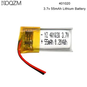 Модул Акумулаторна полимерно-една литиева батерия от 3.7 На 50 ма 401020 за играчки с дистанционно управление, Bluetooth-високоговорител, Bluetooth-слушалка
