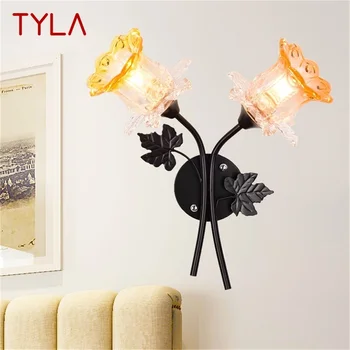 Стенни лампи TYLA Модерни и креативни led аплици във формата на цвете за дома, спални