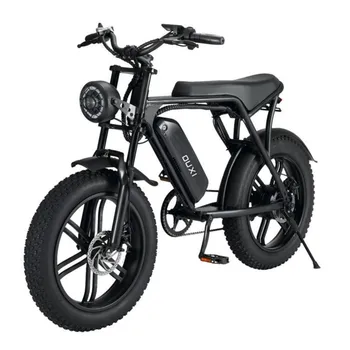 20-Инчов Электровелосипед Fat Tire Snow с регулируема скорост на Сгъване, Плажен литиева батерия, Планински Электровелосипед