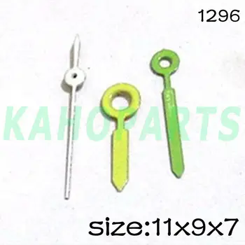 Зелен, определени със стрелки за часовници Miyota 2015, дължина на механизма 11 mm/9 mm/7 mm, брой 1296