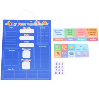 Детски Календар, играчка за ранното развитие, модул за обучение кръг за деца, Графика време, за времето, образователни играчки
