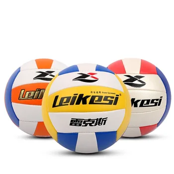 Стандартен Размер, 5 Волейбольный Пяна PVC Материалът е Мек Тренировъчен топка За възрастни, Тренировъчен топка за екипа на закрито и на открито, Плажен топката