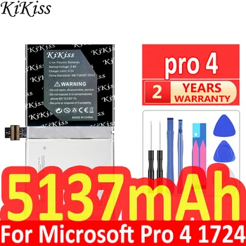 Батерия KiKiss Pro4 5137 ма за таблет Microsoft Surface Pro 4 1724 12,3 