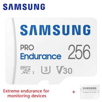 SAMSUNG PRO Endurance Micro SD 64 GB Micro SD / TF карта 256 GB И 128 GB Флаш карта Micro 32 GB U3 4K Карта памет TF Micro SD карта за телефон