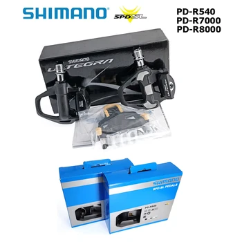 Педала на Shimano PD R540 105 R7000 Ultegra R8000 Карбоновая Велосипедна Педал Педал Наем път С Автоматично Заключване Педали С Шипове SH11