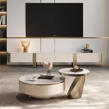 Лесен луксозен шкаф за телевизор в стил 