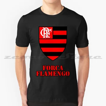 Flamengo Rj 100% Памук, Мъжки и Дамски Мека Модна Тениска Flamengobrazil Brasil Flamengofans Flamengoultras Ultrasflamengo