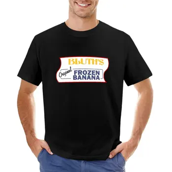 Лого Bluth Frozen Banana Stand (приостановленная development) Тениска, къси мъжки памучен тениска