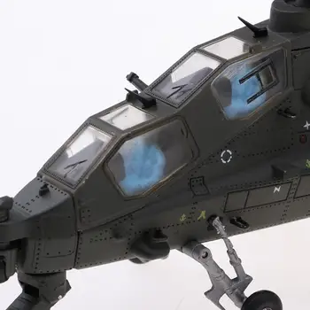 Мащабните Сплав Пряка 10 Въоръжен Хеликоптер Модел Лят Самолет Модел Играчки Детски Украса
