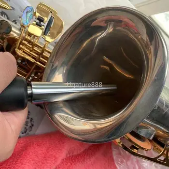 Инструмент за ремонт на саксофон и тромбона, Ролкови Дървен Духов Инструмент за премахване на вдлъбнатини с една ръка, черен