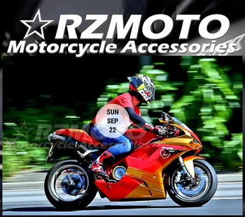 4 подаръка Нов ABS Мотоциклет Комплект Обтекателей Подходящ за Ducati 848 1098 и 1198 evo 2007 2008 2009 2010 2011 2012 бодикит на Червено Златни