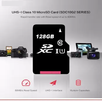 За Xiaomi Говорител 1 TB памет Карти Class 10 Карта с Памет и Високоскоростна Флаш-карта Sdhcc 16 Gb 32 GB 128 Gb 512 Г Sd TF Безплатен Адаптер F