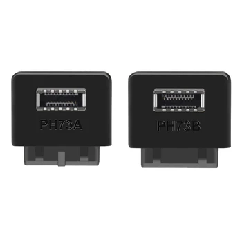 Адаптер USB3.0 19/20 P за свързване към предната част на TYPE-E С Максимална скорост на предаване 10 Gbit/s Конектор за преобразуване TYPE-C, Вставной порт на дънната платка